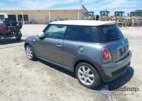 2008 Mini Cooper S из США, поврежденный, VIN WMWMF73598TT93908